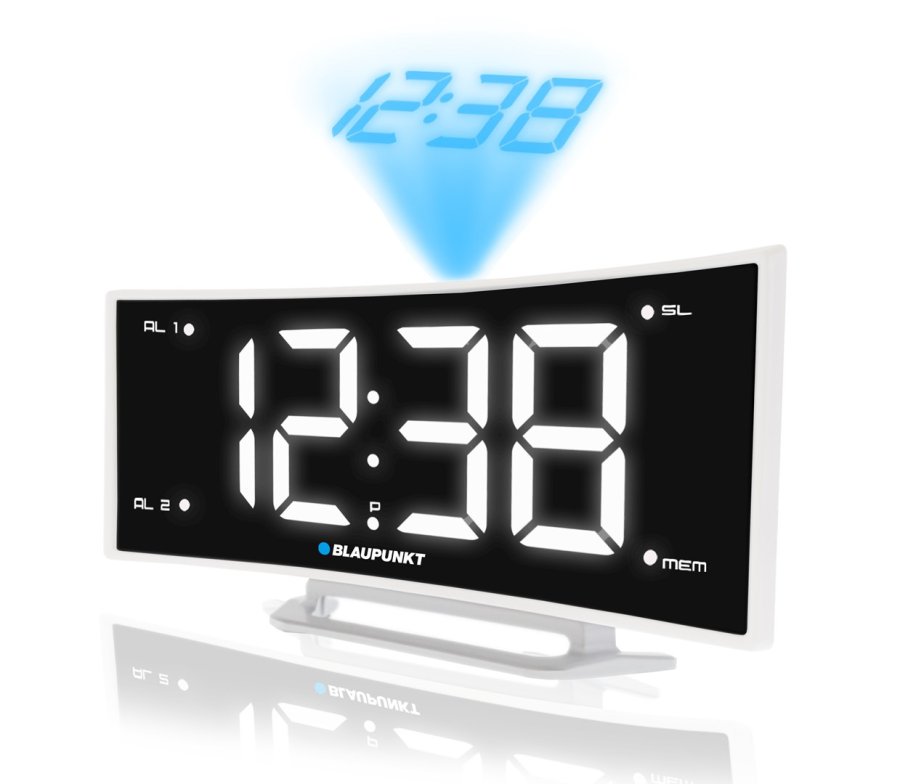 Blaupunkt CRP7WH radio Ur Sort, Hvid #2
