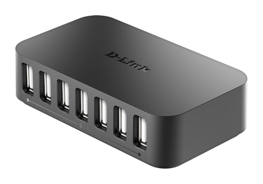 D-Link DUB-H7 USB 2.0 Type-B 480 Mbit/s Sort #4