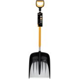 Fiskars 1057177 skovl & spartel Sneskovl Metal Sort, Orange #1