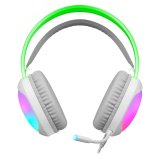 HEADPHONES DEFENDER ECLIPSE RGB WHITE #3