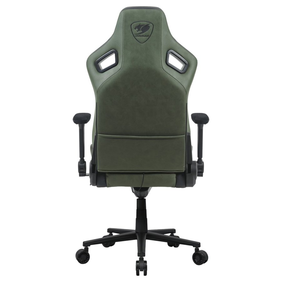 COUGAR DEFENSOR S ARMY GREEN F Universal gamingstol Polstret s�de Gr�n #9