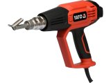 Yato YT-82296 varmepistol Varmluftspistol 500 l/min 650 C 1600 W Sort, Orange #4