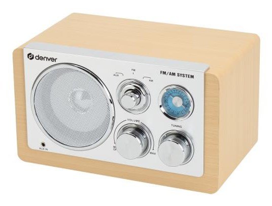 Denver TR-63LW radio Personligt Analog Bamboo, Slv #5