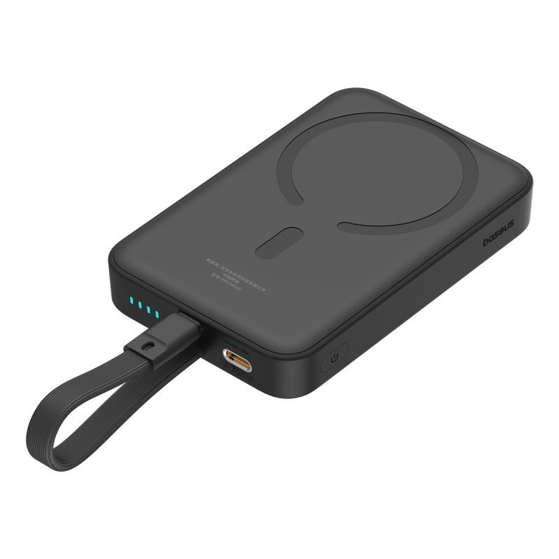 Baseus P10022109113-00 Lithium-polymer (LiPo) powerbank 10000 mAh Trdls opladning Sort #5
