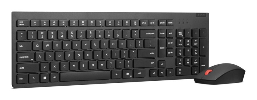 Lenovo 4X31R64457 tastatur Mus inkluderet Kontor RF tr�dl�st Belgisk, Engelsk Sort #5