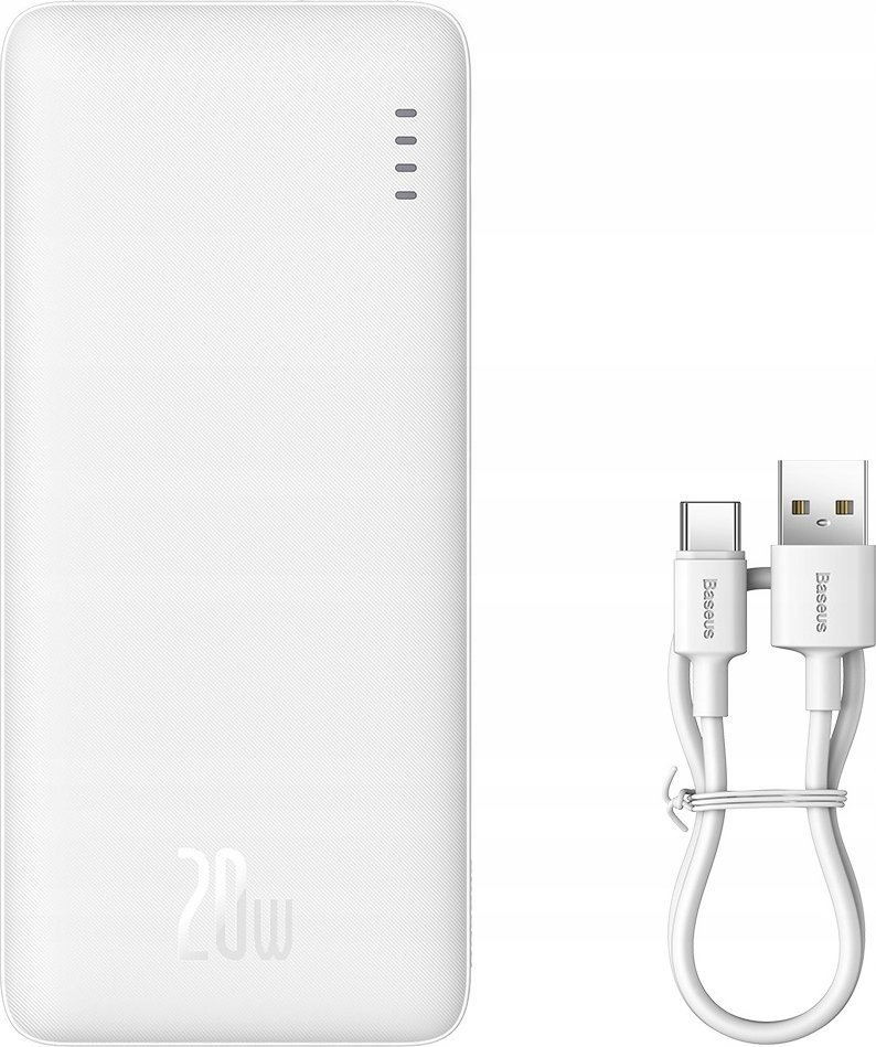 Baseus Airpow Lithium-polymer powerbank 10000 mAh 20 W Hvid #1