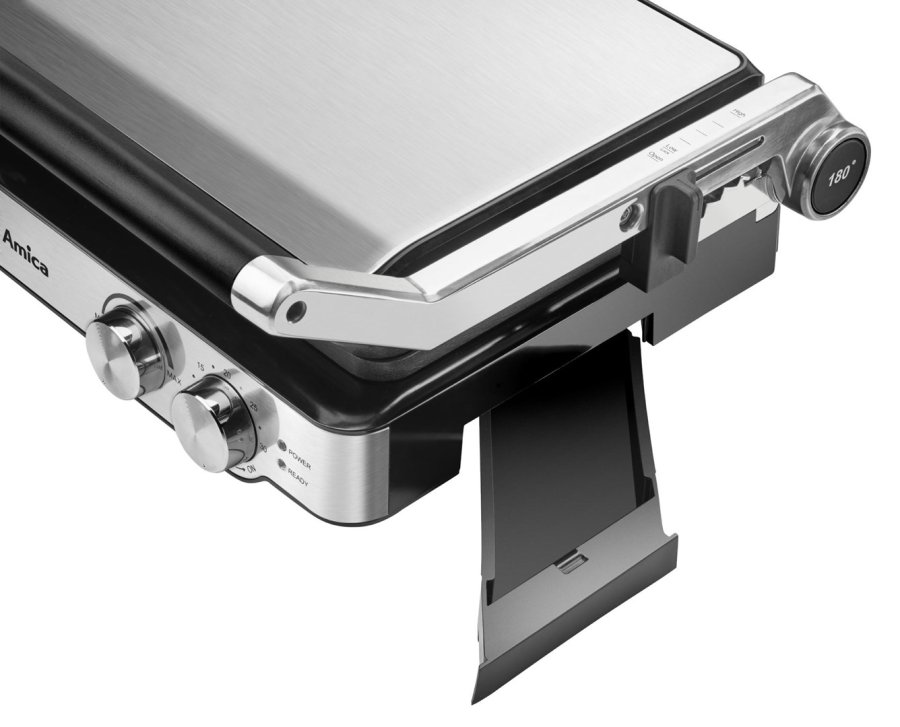 Amica GK4011 barbecue & grill Bordplade Elektrisk Sort, Rustfrit stl 2000 W #16