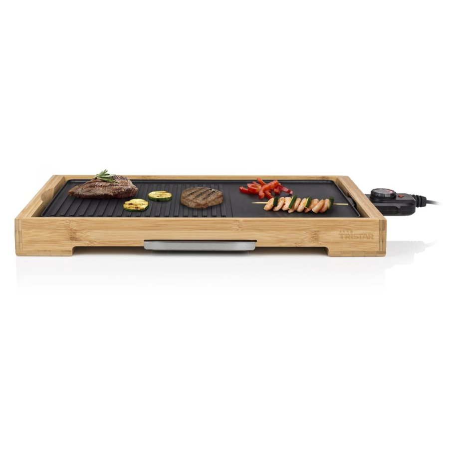 Tristar BP-2641 barbecue & grill Bordplade Elektrisk Bamboo, Sort 2200 W #21