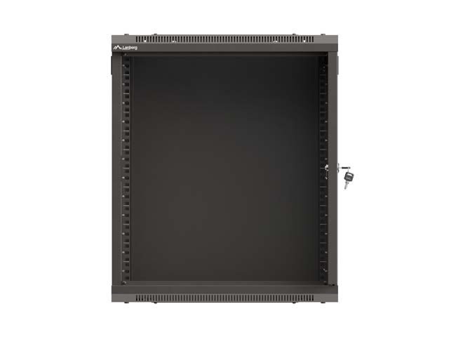 Lanberg WF03-5312-10B stativ 12U V�gmonteret stativ Sort #12