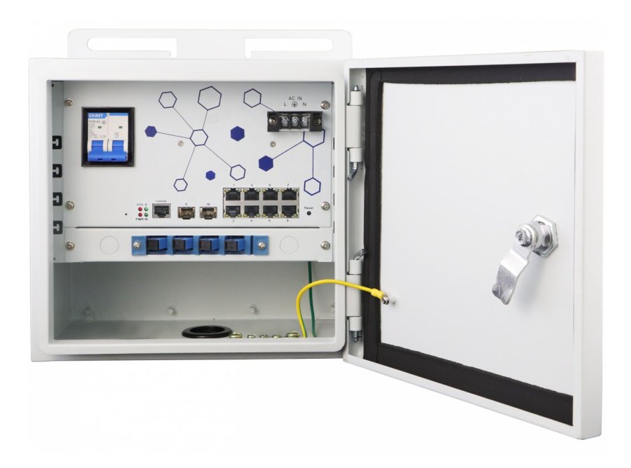 LevelOne OSW-1061 netv�rksswitch Administreret L2 2.5G Ethernet (100/1000/2500) Str�m over Ethernet (PoE) Sort #1