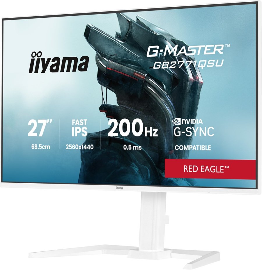 iiyama G-MASTER GB2771QSU-W1 computersk�rm 68,6 cm (27