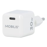 Mobilis 001383 oplader til mobil enhed Universel Hvid Vekselstr�m Hurtig opladning Indend�rs #1