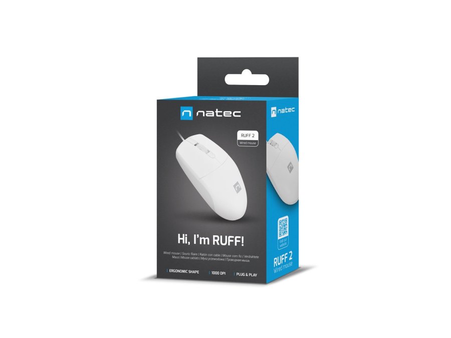 NATEC NMY-1988 mus USB Type-A Optisk #9