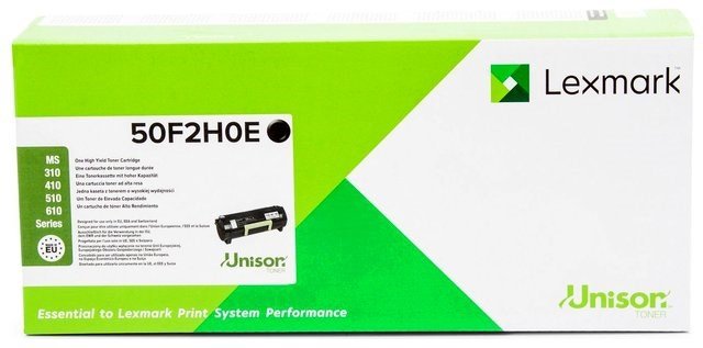 Lexmark 502H tonerpatron 1 stk Original Sort #1