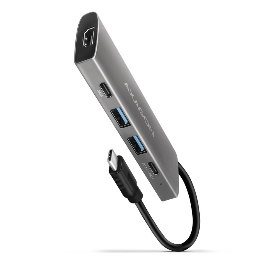 Axagon HMC-5G21 dockingstation Ledningsfrt USB 3.2 Gen 2 (3.1 Gen 2) Type-C Gr #1