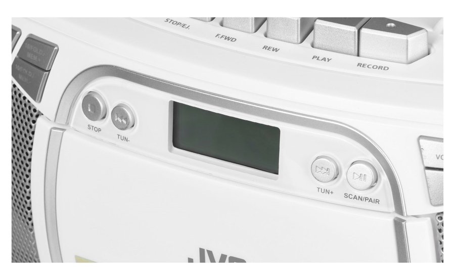 JVC RC-E451W CD-afspiller Brbar CD-afspiller Hvid #6