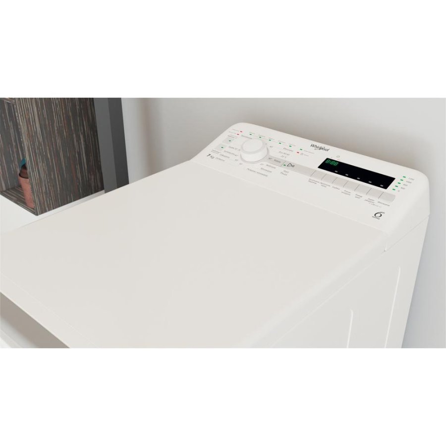 Whirlpool NTDLR 7220SS PL/N vaskemaskine Top-indlsning 7 kg 1200 rpm Hvid #9