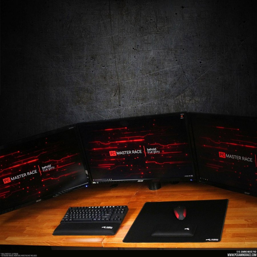 Glorious PC Gaming Race G-XL musemtte Gaming musemtte Sort #7