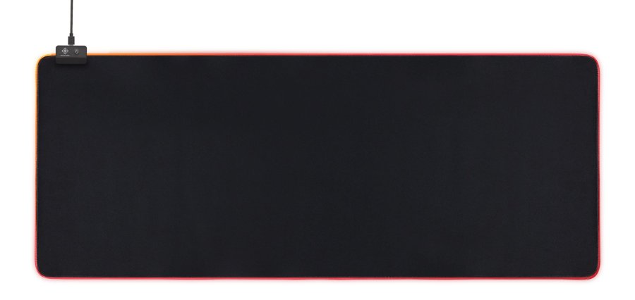 Deltaco Gaming DMP310 RGB Mousepad, 900x360x4mm, 13 LED modes, black #1