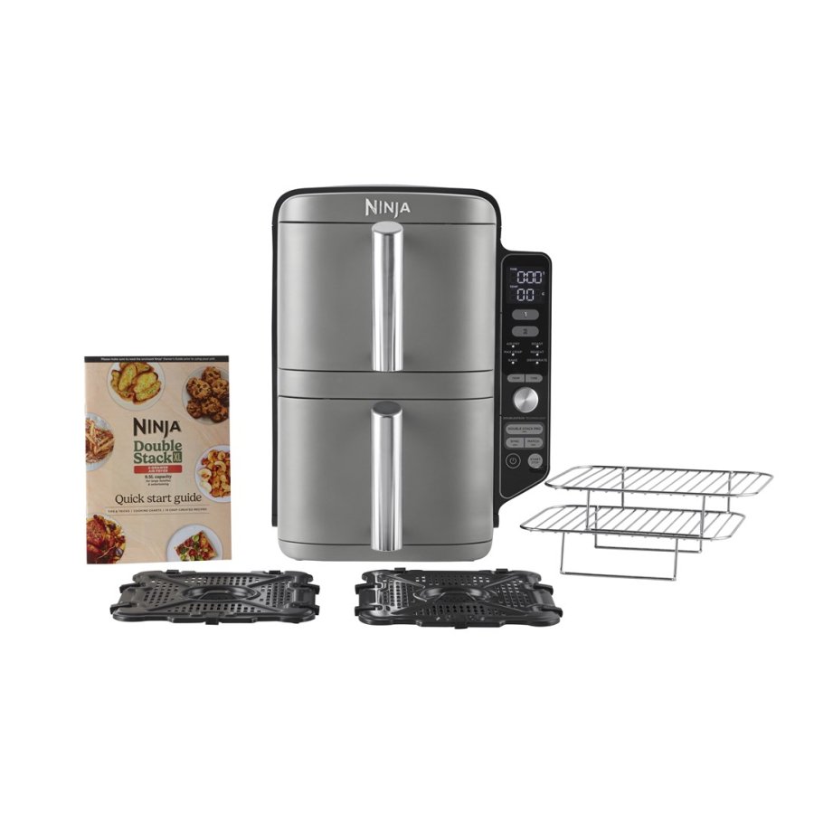 Ninja SL400EU frituregryde Dobbelt 9,5 L 2470 W Varmluftsteger Sort, Gr #19