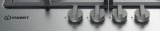 Indesit THP 641 IX/I Rustfrit stl Indbygget 58 cm Gaskomfur 4 zone(s) #8