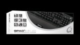 QPAD MK-40 tastatur Spil USB QWERTZ Tysk Sort #2