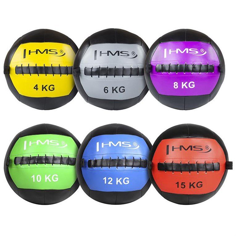 HMS Fitness WLB12 medicinbold 12 kg Sort, Bl #3