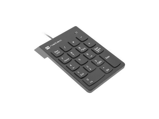 NATEC NUMERISK TASTATUR GOBY 2 USB SORT #5