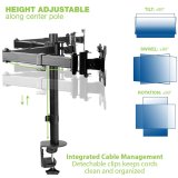 Techly ICA-LCD 482-T skrmbeslag og -stativer 61 cm (24