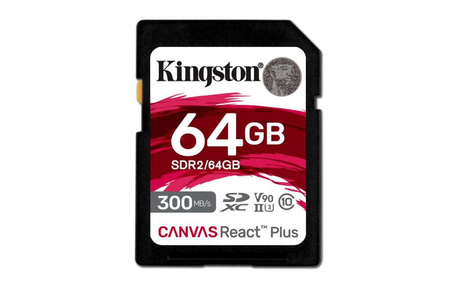 SD Card  64GB Kingston SDXC React+ 300 #1