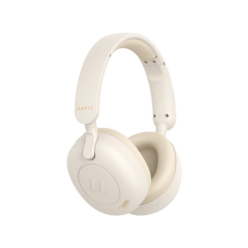 Havit H655BT - Trdlse Bluetooth-hovedtelefoner, beige #4