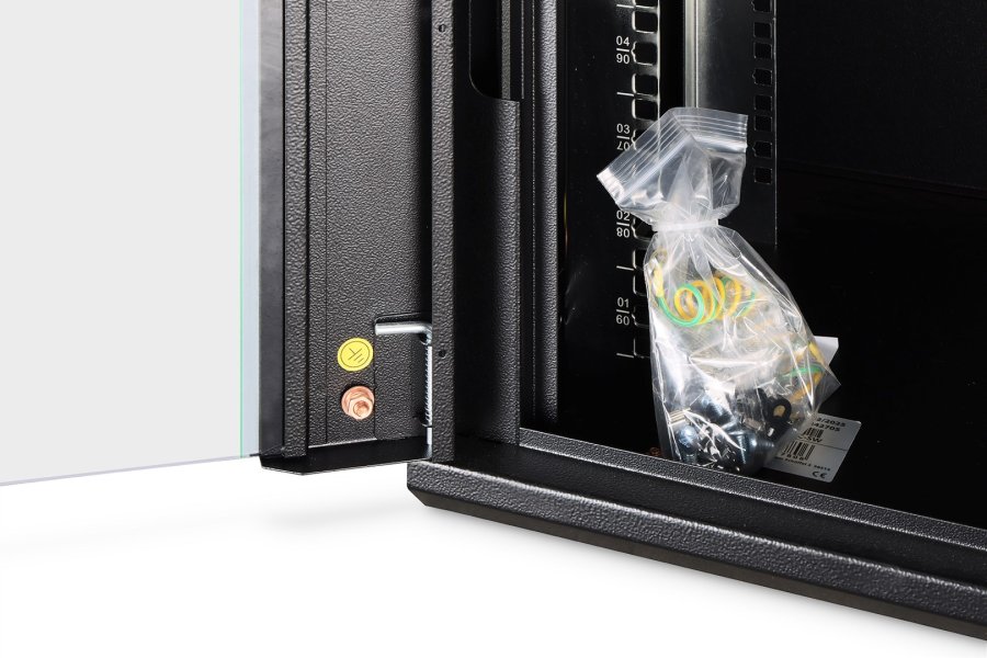 Digitus DN-19 09-U-EC-SW stativ 9U Vgmonteret stativ Sort #6