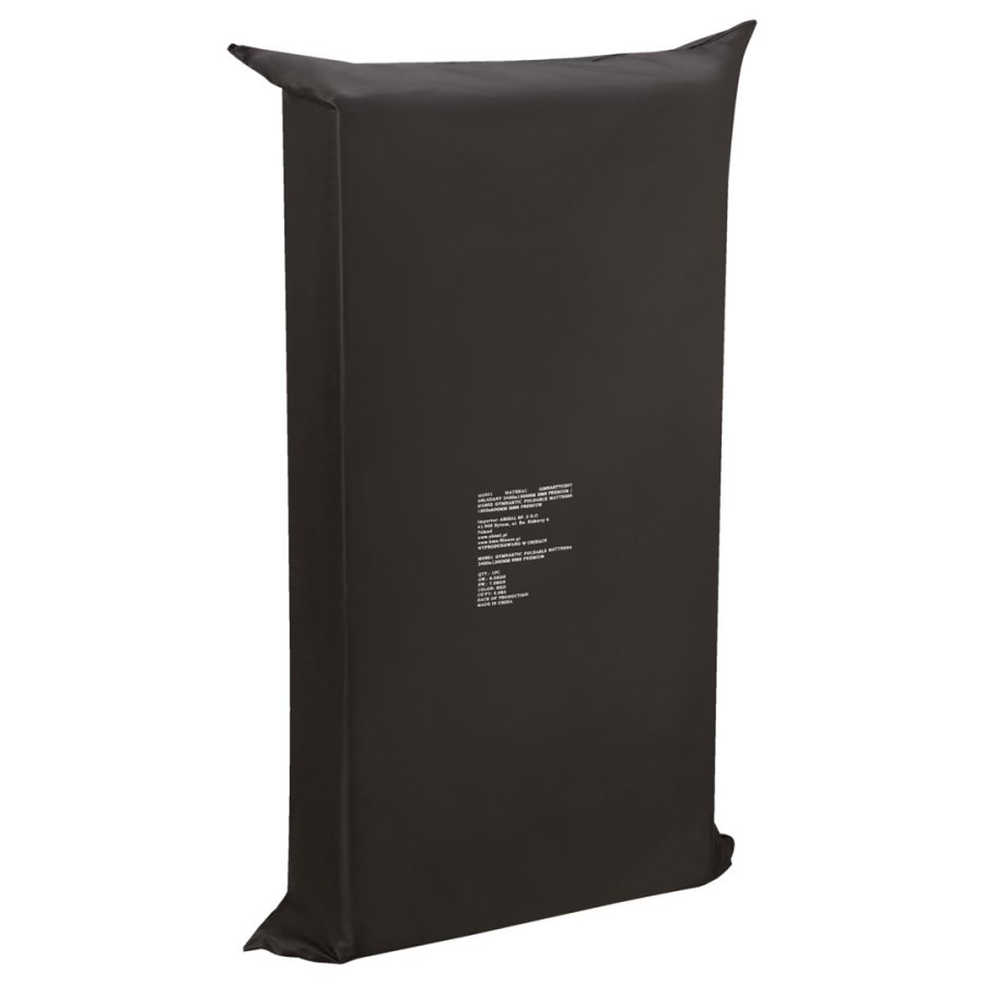 Sammenklappelig gymnastikmadras sort HMS Premium MGS01 #3