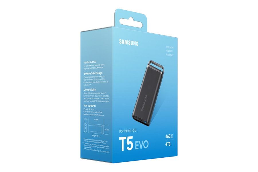 Samsung MU-PH4T0S 4 TB 3.2 Gen 1 (3.1 Gen 1) Sort #7