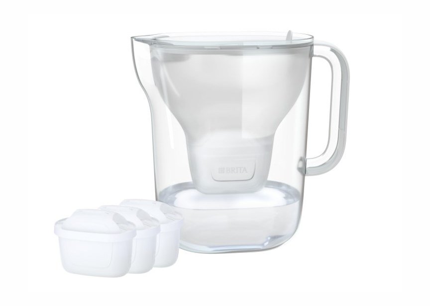 BRITA Style ESSENTIAL XL filterkande, hvid + 3 x MX Pro Pure Performance filter #1