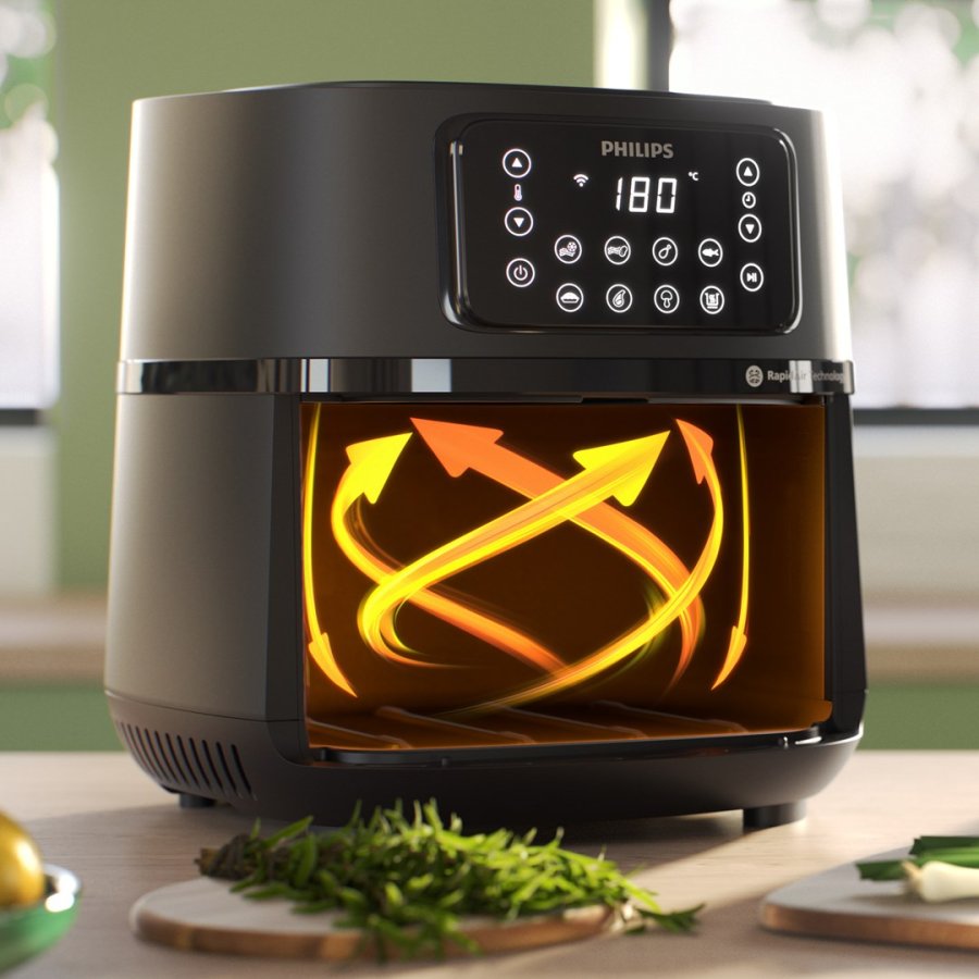 Philips 5000 series 5000-serien HD9285/90 Airfryer XXL Connected #4