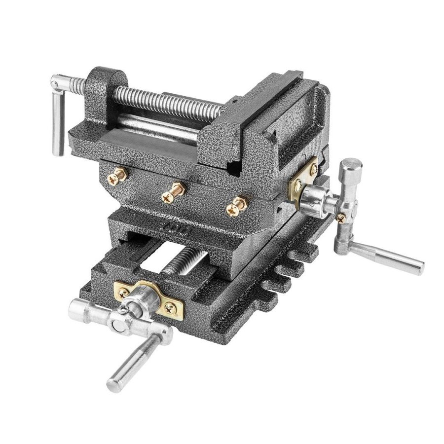 100mm Twin Axis Cross Machine Vise #5