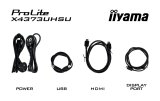 iiyama ProLite X4373UHSU-B1 computerskrm 108 cm (42.5
