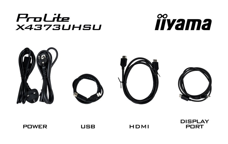 iiyama ProLite X4373UHSU-B1 computerskrm 108 cm (42.5