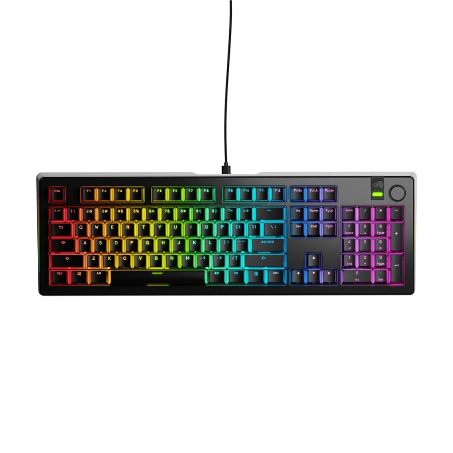 Glorious Gaming GMMK 3 PRO 100% Prebuilt tastatur Spil USB QWERTY US engelsk Sort #2