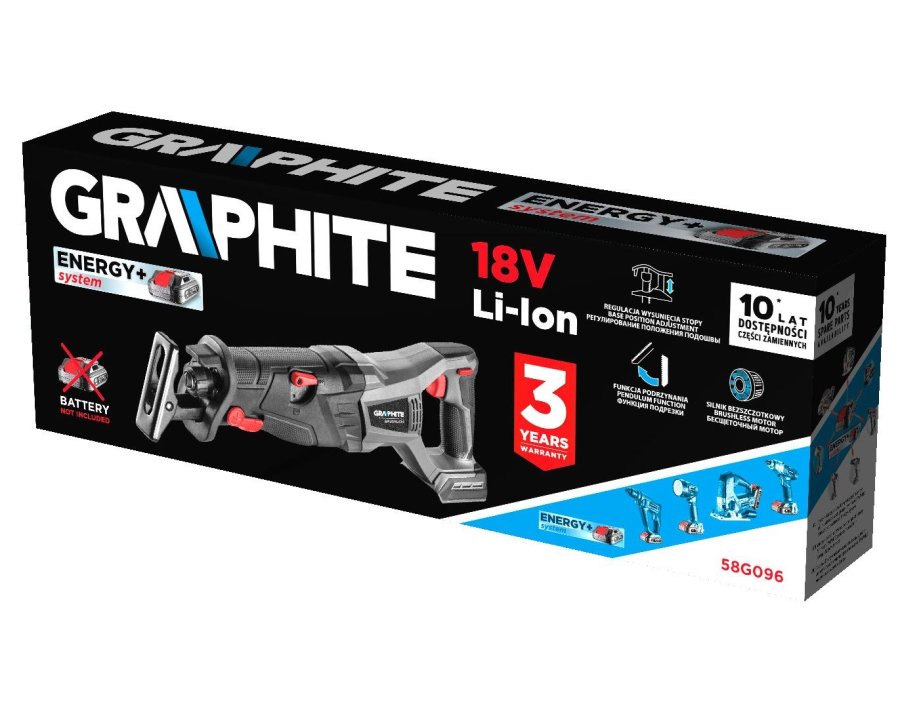 Graphite 58G096 elektrisk plesav 2,64 kg #1