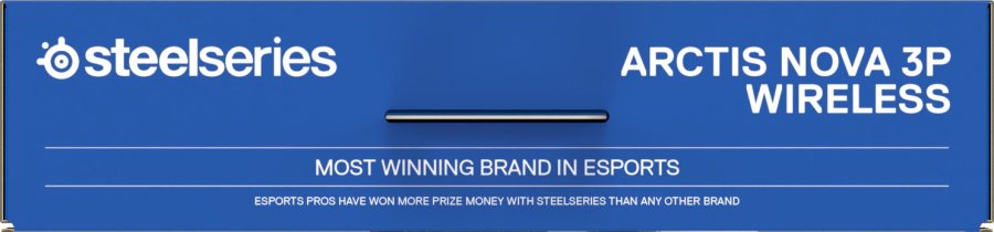 Steelseries Arctis Nova 3P Headset Trdls Musik/hverdag Bluetooth Sort #12