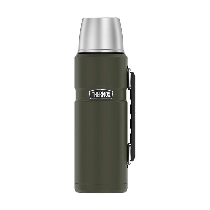 Termokande med drikkehndtag 470 ml THERMOS - militrgrn #1