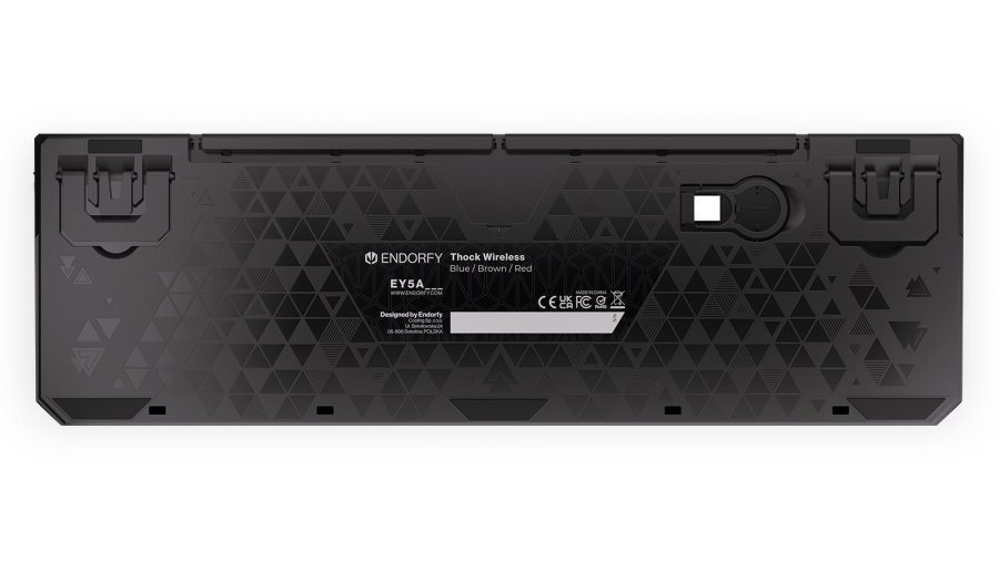 ENDORFY EY5A079 tastatur Hjem USB + RF Wireless + Bluetooth Sort #33