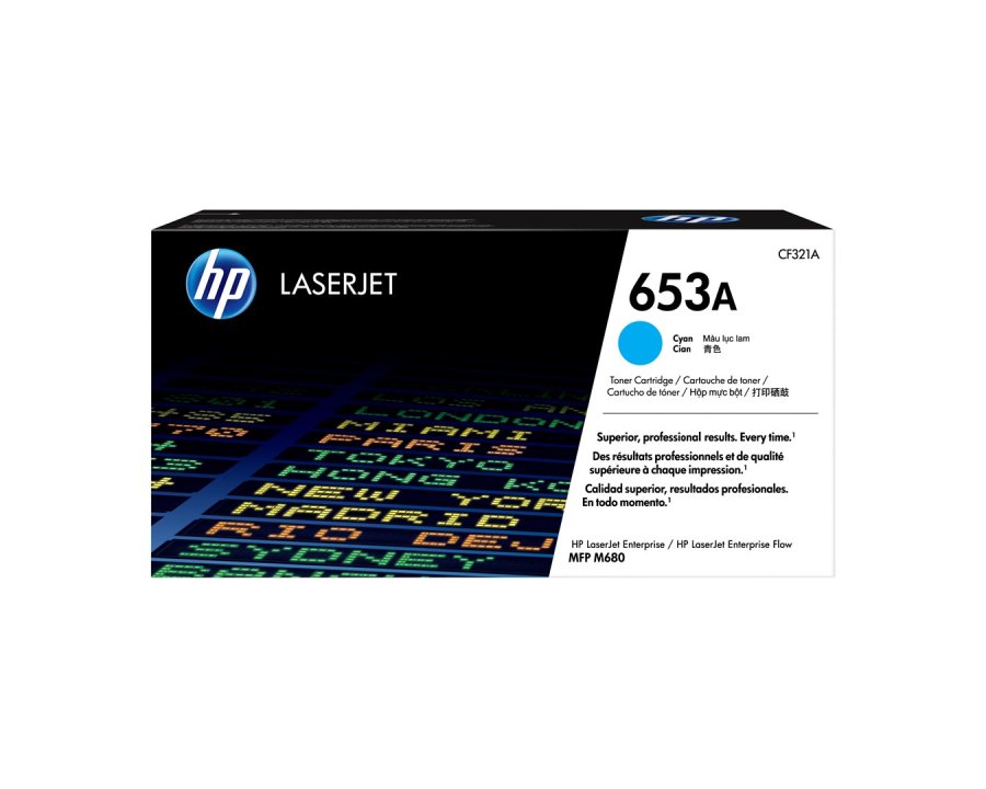 Cyan Laser Toner No.653A #1