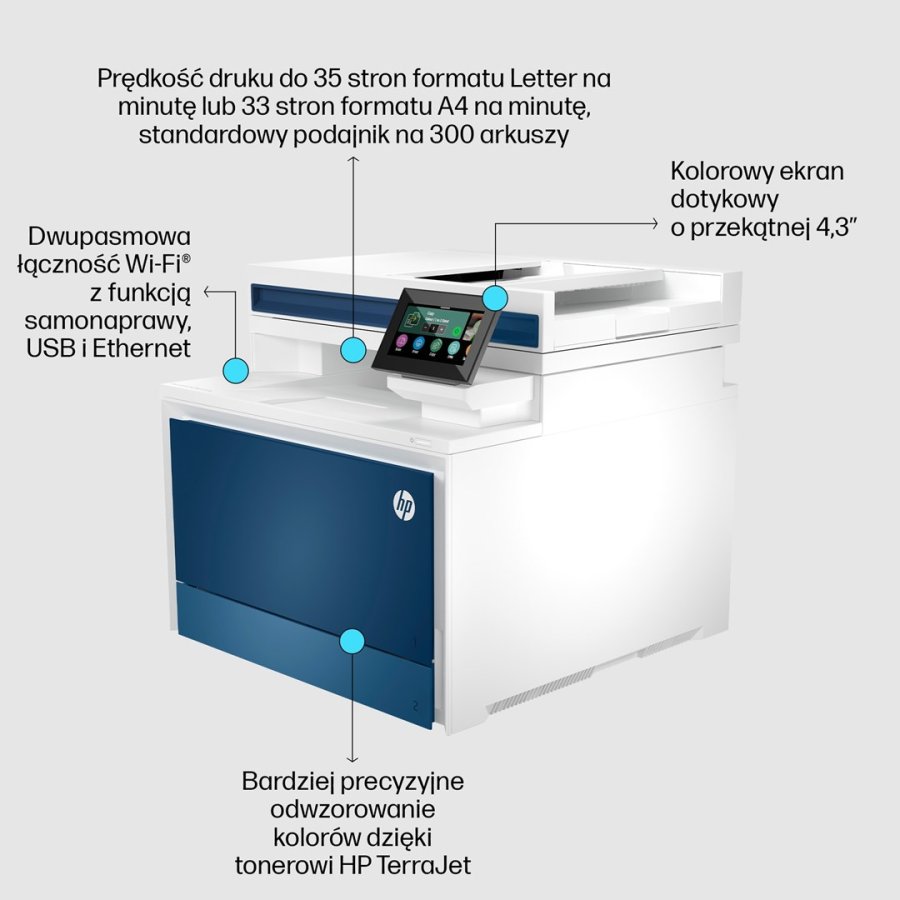 HP Color LaserJet Pro MFP 4302fdw Printer #2