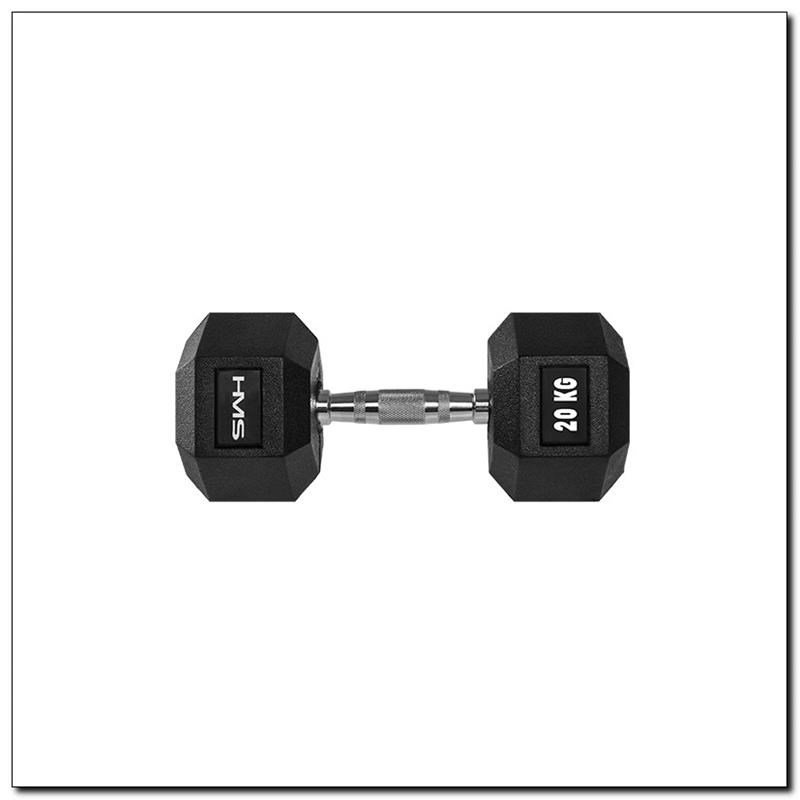 HMS Fitness HEX PRO 20 Hndvgt med fast vgt 20 kg 1 stk #1