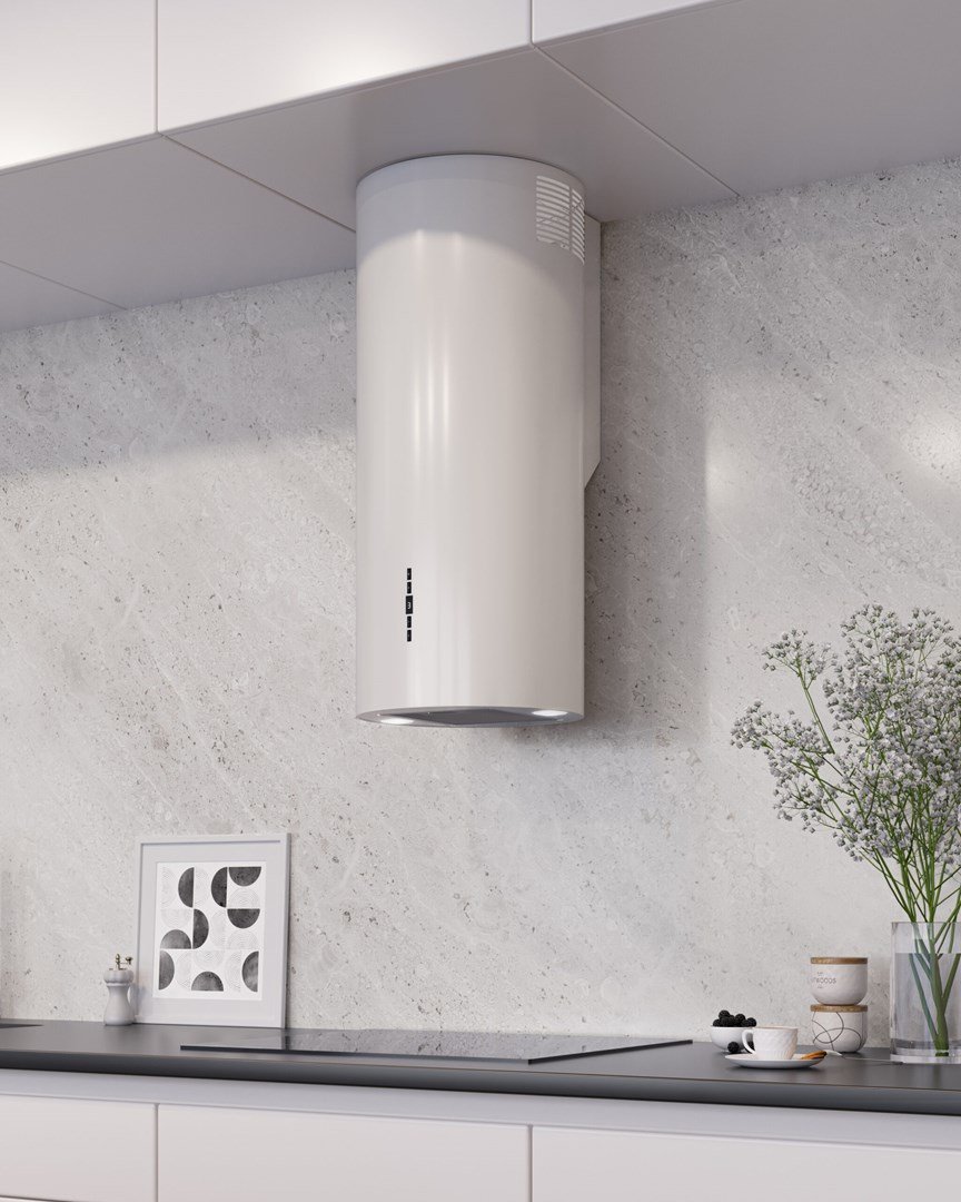 Vgmonteret emhtte MAAN Elba 2 W835 Hvid #13