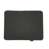 DIAMENTIQ Kattemtte sort rektangel - kattebakke-mtte - 40 x 50 cm #1