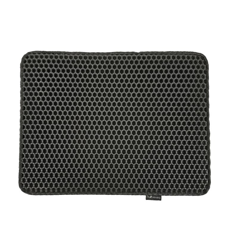 DIAMENTIQ Kattemtte sort rektangel - kattebakke-mtte - 40 x 50 cm #1